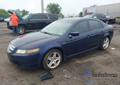 2006 Acura Tl from USA, damaged, VIN 19UUA66296A022559